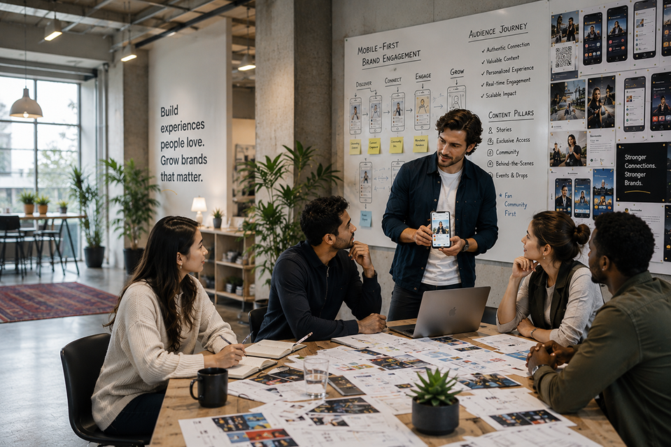 Creating a First-Mover Mobile Platform for Brand Engagement