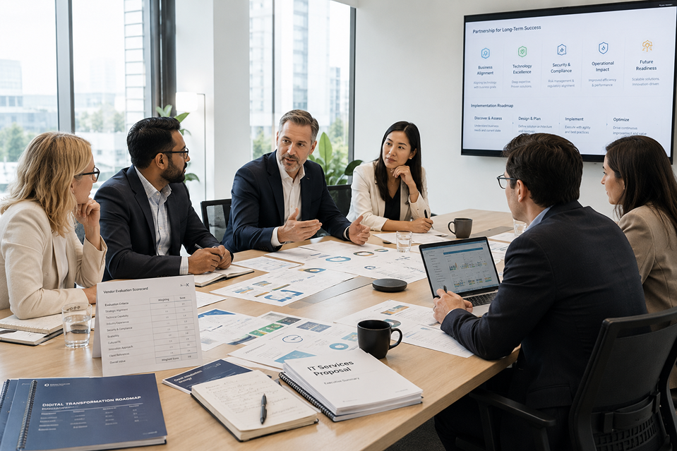 How To Evaluate The Right IT Services Partner For Your Needs
